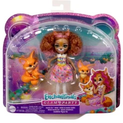 Mattel - Enchantimals - Muñeca Fiesta Encantada con Accesorios ㅤ