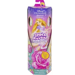 Mattel - Princesas Disney - Muñeca fashion spin & reveal Rapunzel - (Varios modelos)