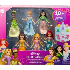 Mattel - Princesas Disney - Muñeca fashion minis tea party