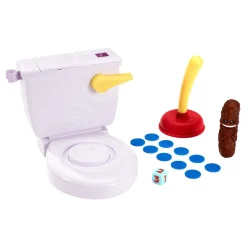 Mattel Games - Baño Boom - Juego de Mesa