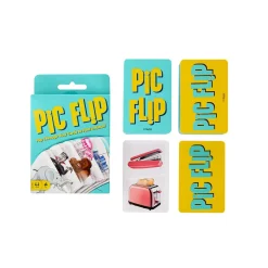Mattel Games - Pic Flip - Juego de Cartas