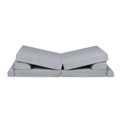 MeowBaby - Sofá de pana Premium infantil gris