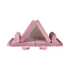 MeowBaby - Sofá Premium infantil rosa