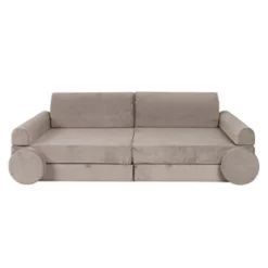 MeowBaby - Sofá Premium infantil gris