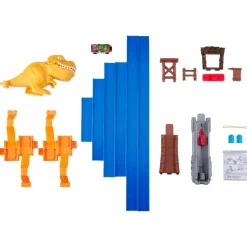 Metal Machines - Circuito con doble loop y T-Rex