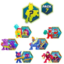 Metazells - Mega pack 7 figuras + 2 troncos serie 1