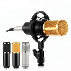 Micrófono condensador profesional BMKLACK 800