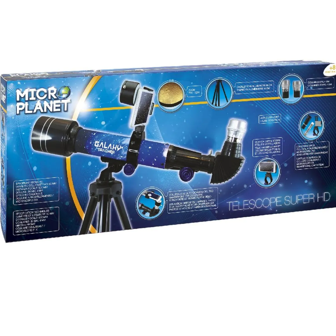 Micro Planet - Telescopio Super HD