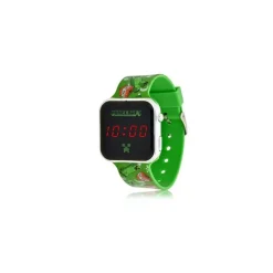 Minecraft - Reloj LED digital estilo Minecraft, multicolor ㅤ