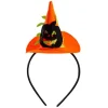 Mini sombrero de bruja con calabaza