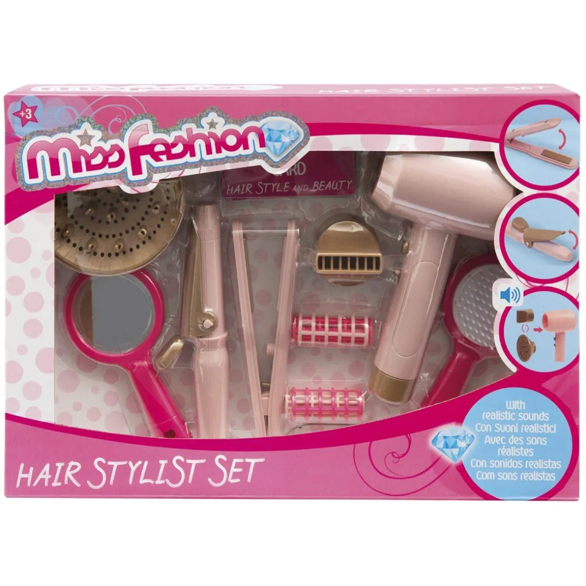 Miss Fashion - Set de Peluquería
