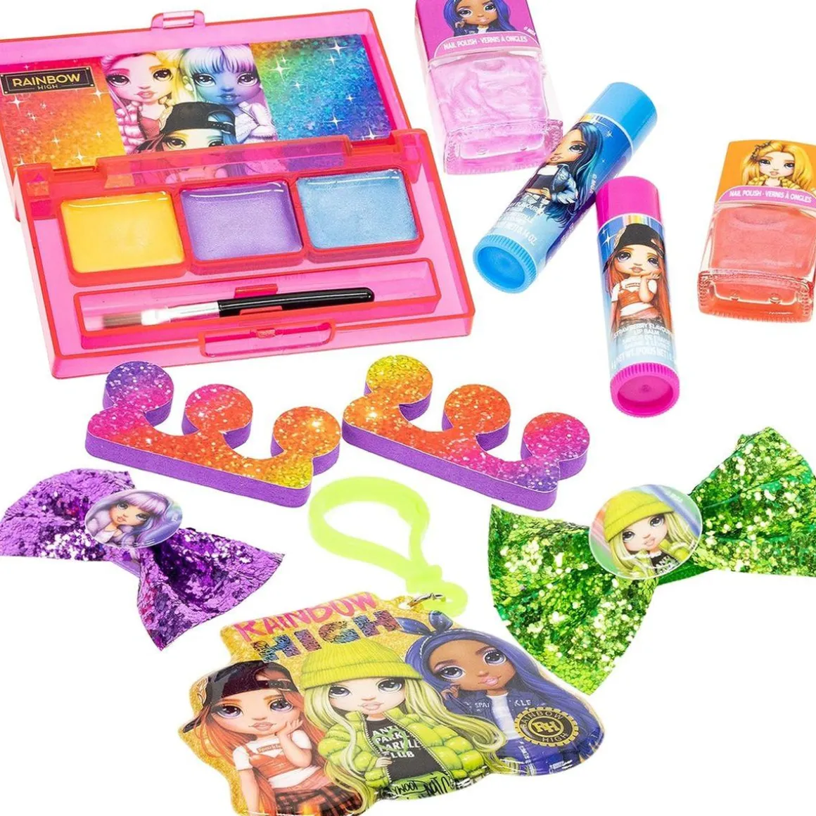 Mochila Rainbow High con maquillaje