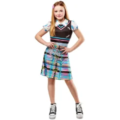 Monster High - Disfraz infantil Frankie Stein talla M