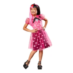 Monster High - Disfraz infantil Draculaura talla XS