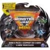 Monster Jam - Pack de 5 Mini vehículos ㅤ
