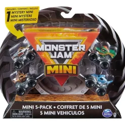 Monster Jam - Pack de 5 Mini vehículos ㅤ
