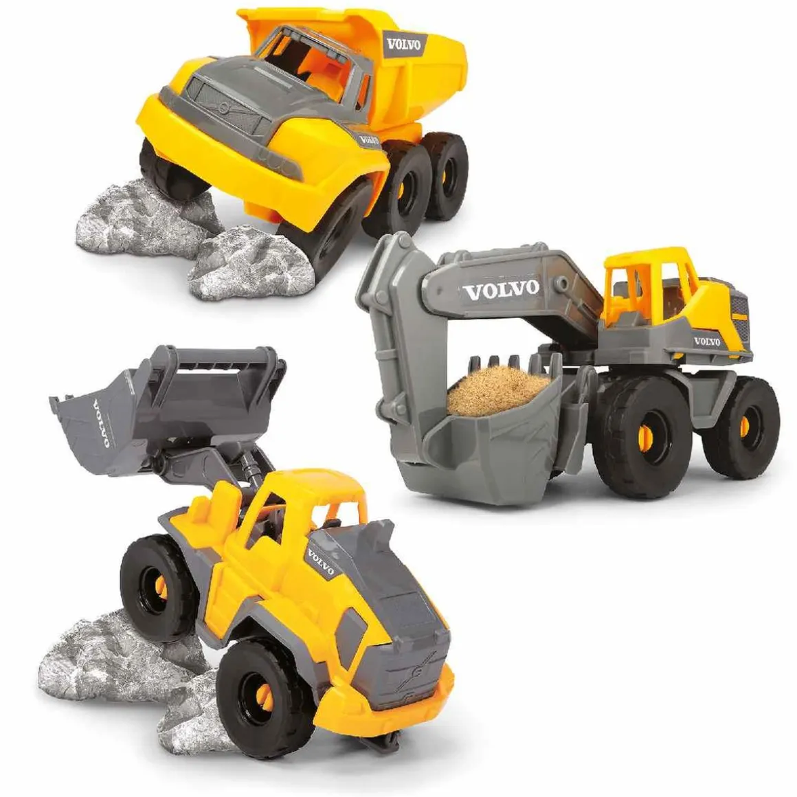 Motor & Co - 3 vehículos de construcción Volvo