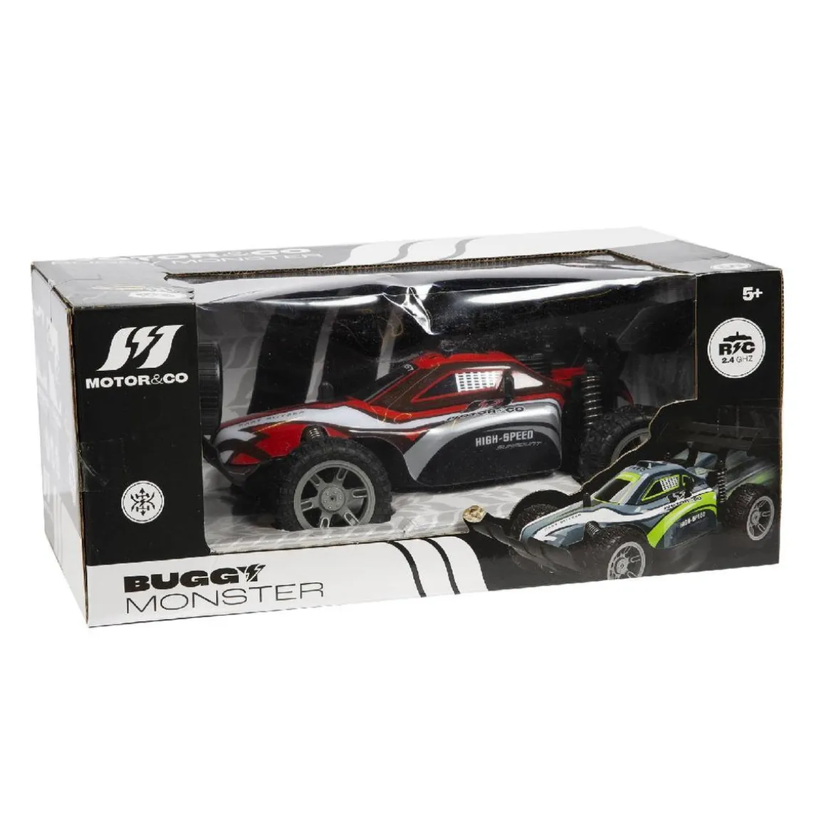 Motor & Co - Buggy R/C Monster (varios colores)