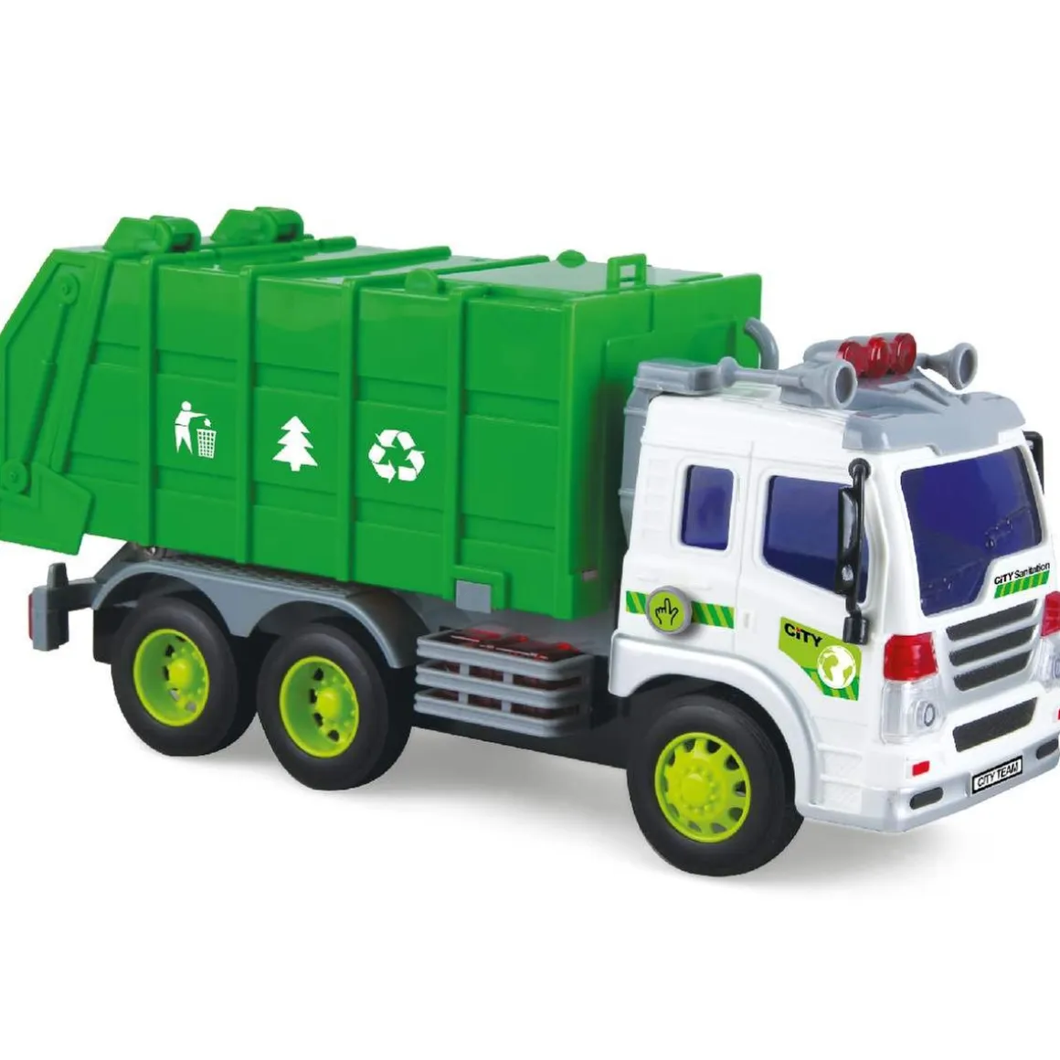 Motor & Co - Camión de recogida de residuos con luces y sonidos (varios modelos)