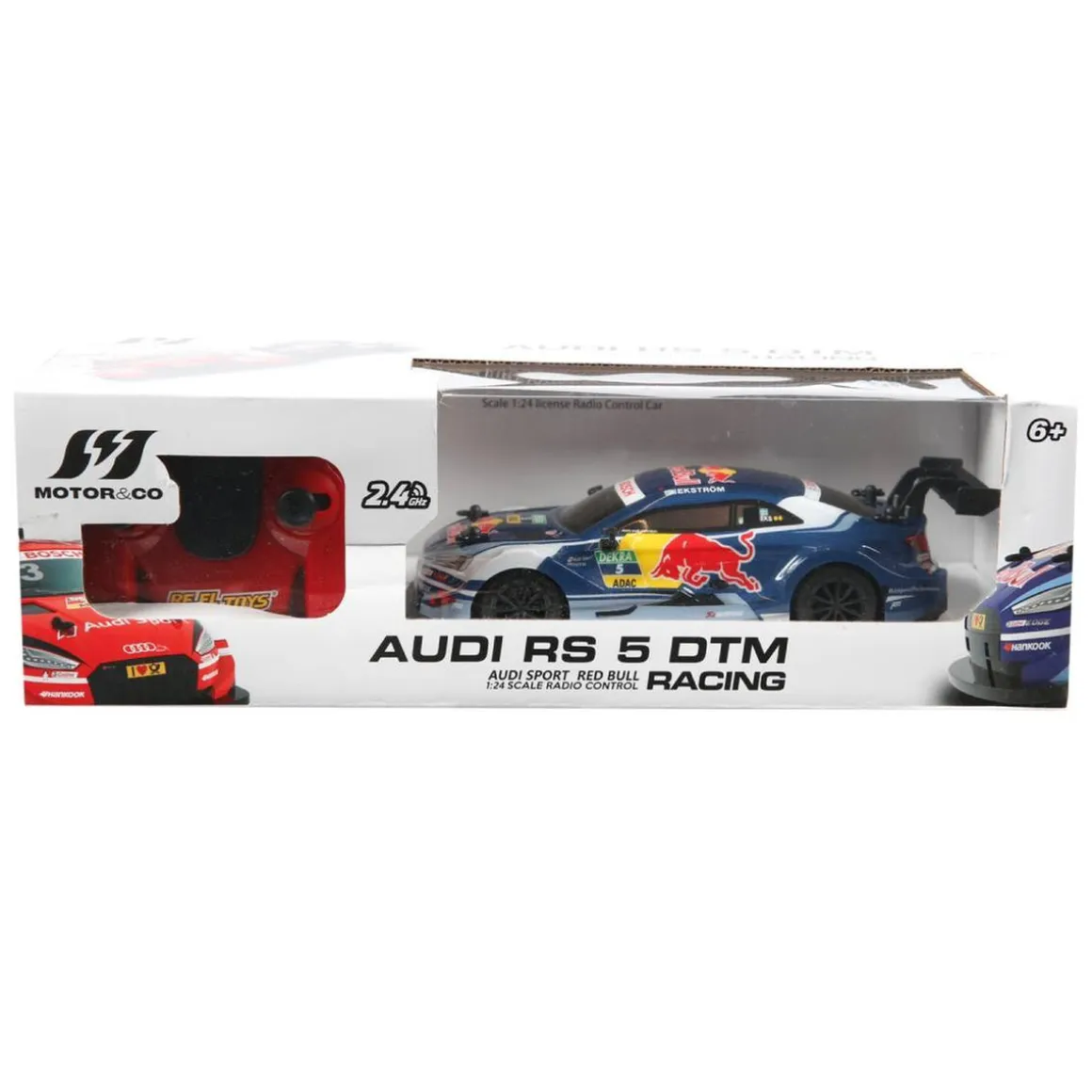 Motor & Co - Coche carrera serie DTM 1:24 2.4 GHZ (varios modelos)