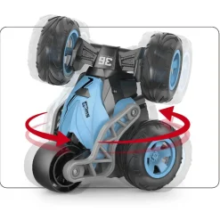 Motor & Co - Coche RC acrobacias con luz (varios colores)