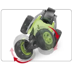 Motor & Co - Coche RC acrobacias con luz (varios colores)