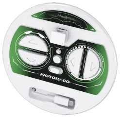 Motor & Co - Coche R/C Auto Laser Stunt con luz (Varios colores)