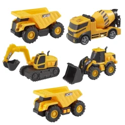 Motor & Co - Conjunto 5 vehículos de construcción JCB
