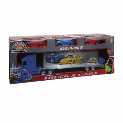 Motor & Co - Maxi camión porta coches (varios colores)