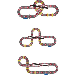 Motor & Co - Pista de Carreras Adrenaline Flash 7,4 m con dos Coches