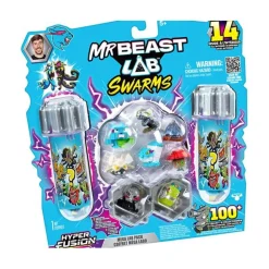 Mr. Beast Lab Swarms - Pack 14 Figuras Coleccionables (Varios modelos)