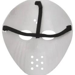 Máscara de hockey sangrienta viernes 13, color blanco/rojo, unisex ㅤ