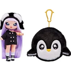 Na! Na! Na! Surprise - Lavender Penguin - Muñeca 2 en 1