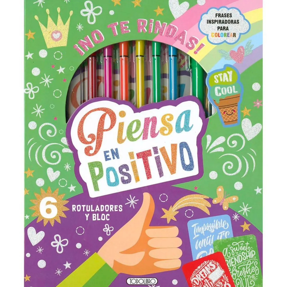 No te rindas - Piensa en positivo