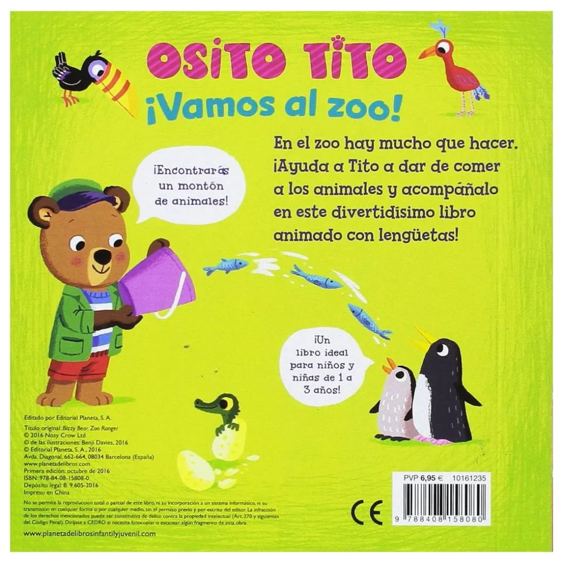 Osito Tito - Vamos al zoo