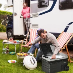 Outsunny - Nevera congelador portatil 40L Negro