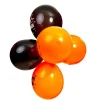 Pack 50 Globos Naranja y Negro