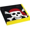 Pack 20 servilletas de papel - Calavera Pirata