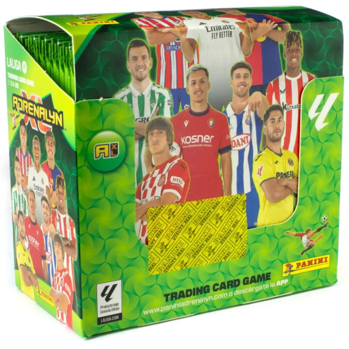 Panini - Caja 50 Sobres de cartas Adrenalyn LaLiga 2024-2025