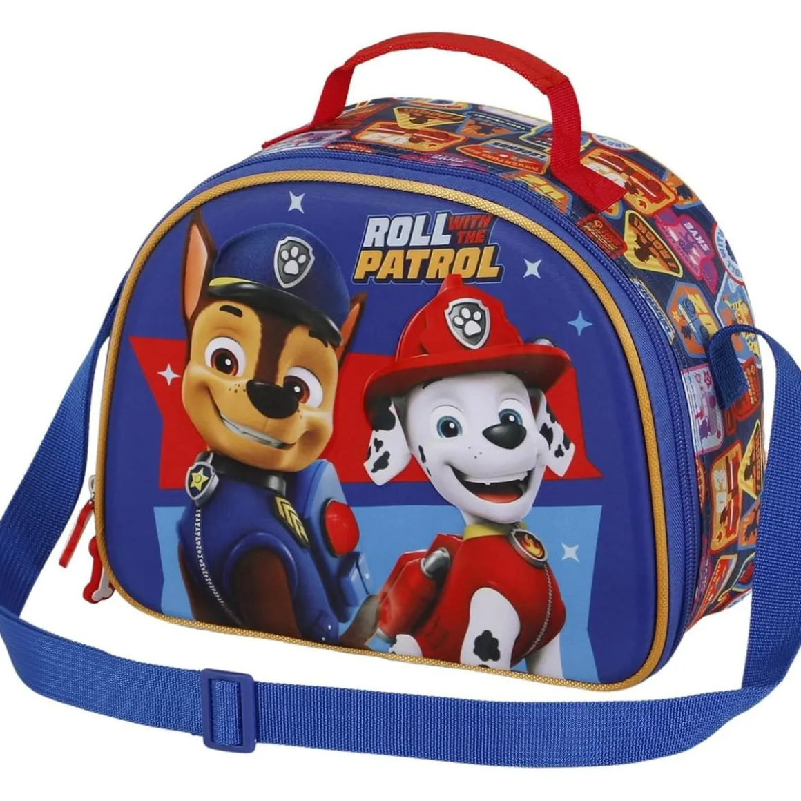 Patrulla Canina - Bolsa portamerienda 3D multicolor ㅤ