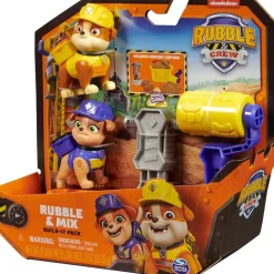 Patrulla Canina - Conjunto de Figuras de acción Rubble & Mix
