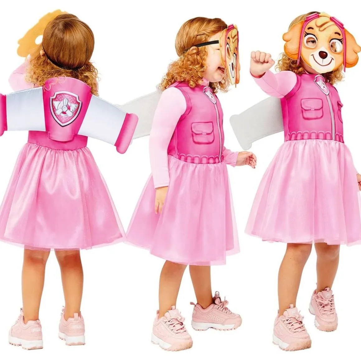 Patrulla Canina - Disfraz infantil de Skye 3-4 años