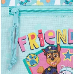 Patrulla Canina - Estuche triple Patrulla Canina Friendship Fun 22x10x9 cm poliéster