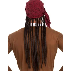 Peluca con pañuelo pirata