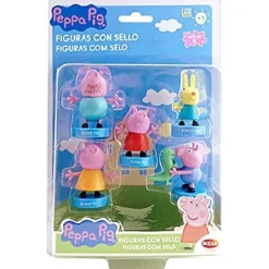 Peppa Pig - Pack 5 sellos