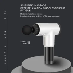 Pistola de masaje Negra