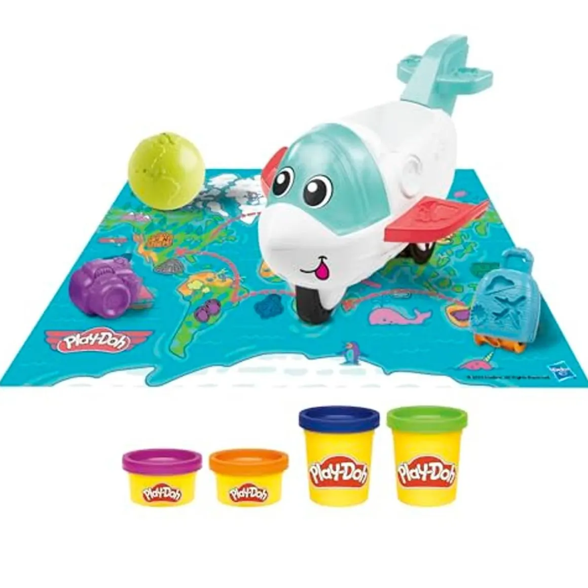 Play-Doh - Primeras creaciones con el avión ㅤ