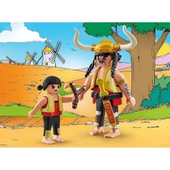 Playmobil - Asterix: Sopalajo De Arrierez Y Torrezno ㅤ