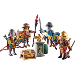 Playmobil - Figuras Defensores del Reino Novelmore ㅤ