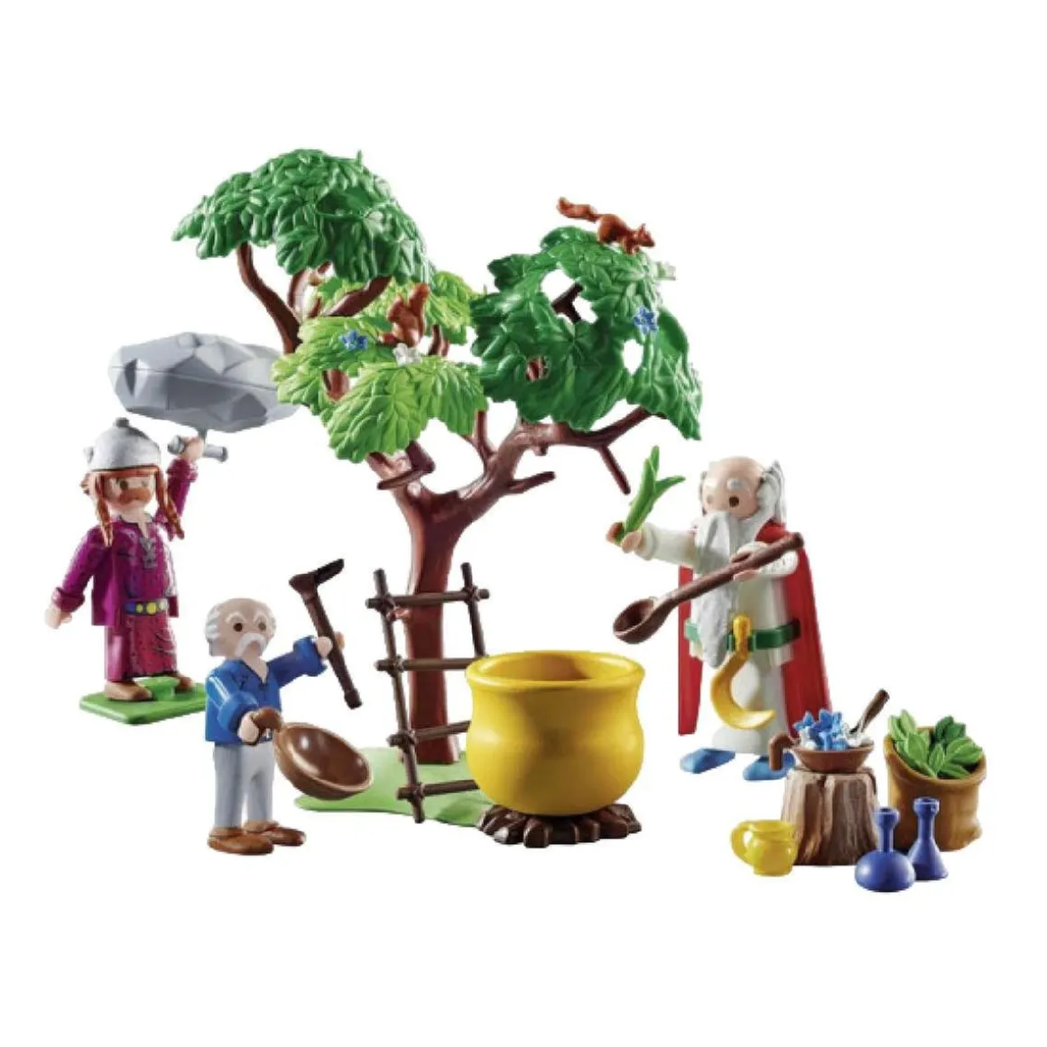 Playmobil - Panorámix con el caldero de la Poción Mágica - 70933